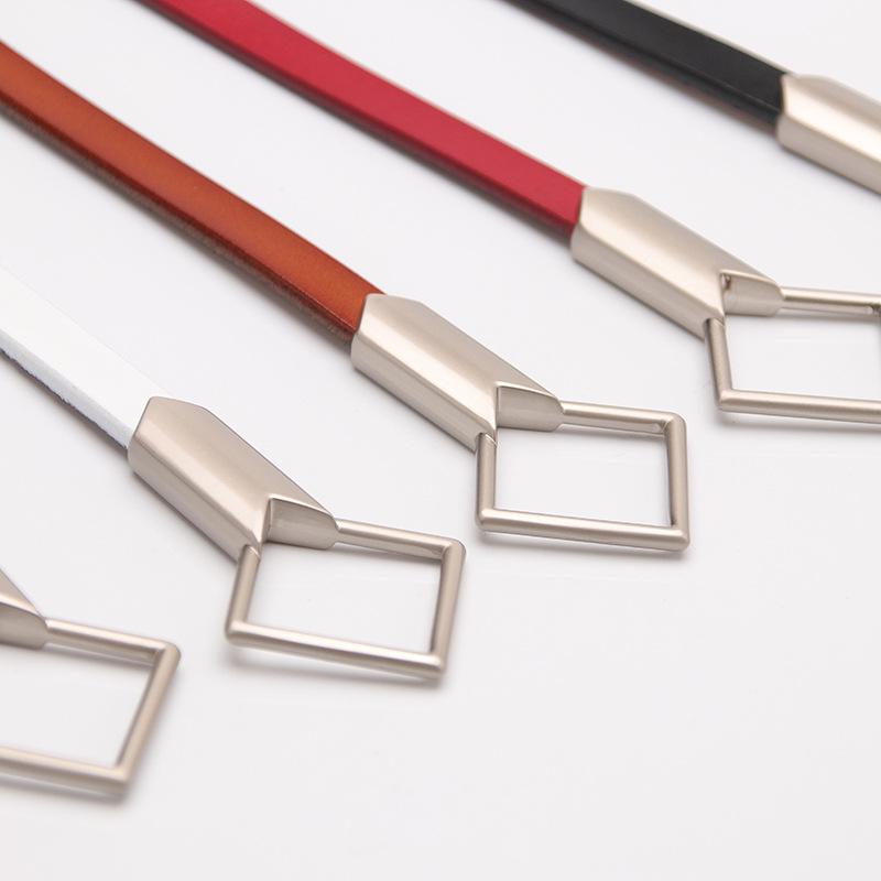 

Belts Genuine Leather Women Golden Strap Dress Trousers Casual Black Ladies Female Designer Waistband, Black;brown