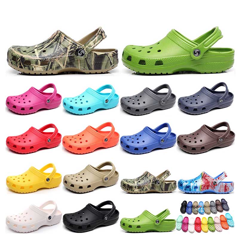 142 Sandales de mode Hotsale Slip sur la plage décontractée Chaussures étanches Men Classic Soins infirmiers Sabots Hôpital Femmes Pantoufles Tra