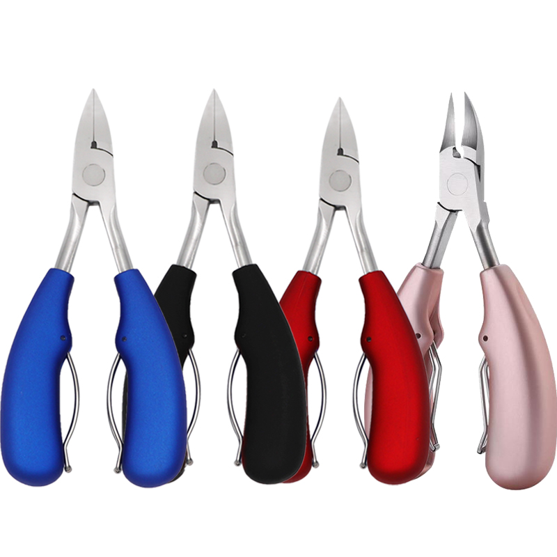 Nail Scissors Manicure Toes Dead Skin 1pc Beauty Sharp Curved Paronychia Remover Pliers Trimming Nail Clipper Nipper-image-705933500