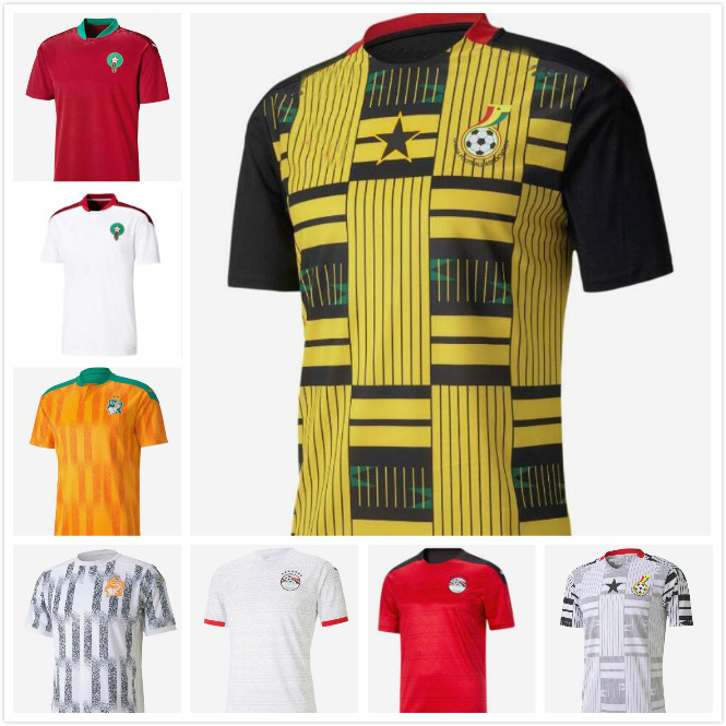 

20/21 Ghana THOMAS Soccer Jerseys 2021 Home SCHLUPP KUDUS J.Ayew Caleb Ekuban Samuel Owusu Soccer Shirt national team Football uniforms, 21/22
