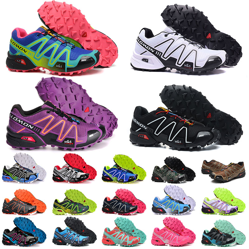 

Professional Outdoor Speed Cross 3 CS Running Shoes Men Women Black Red White Pink Green Purple Grey Blue Mens Womens Sports Sneakers Trainers Size 36-46, 40-46 (1)