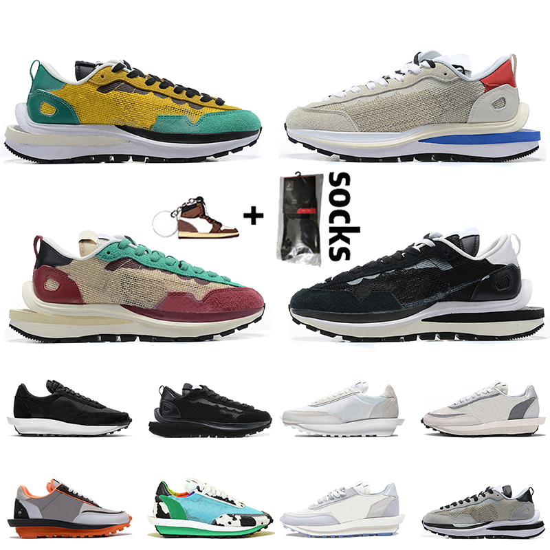 

Fashion Nylon White Sacais Waffle LDV Men Womens Running Shoes Pegasus Tour Yellow Sail Gym Red Triple Black Chunky Dunky Pigeon Sneakers Trainers