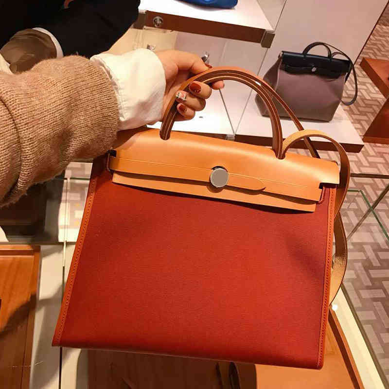 

Designer Handbags Shoulder Crossbody Herme Backpack Tote Bag Bags Wallet Purse Online the Canvas Female Mobile Platinum bb, Red