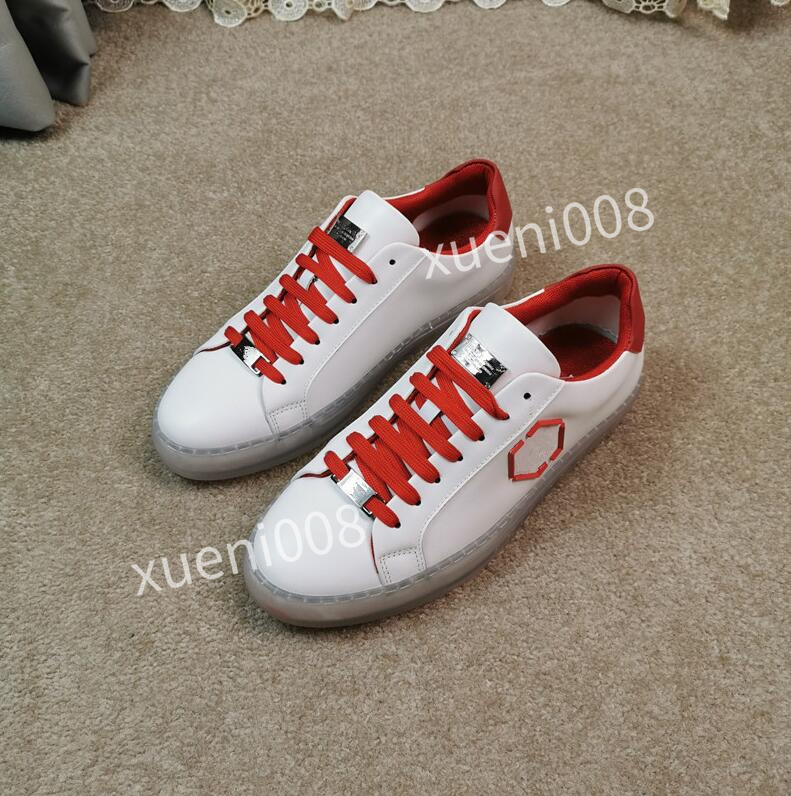 

Red Bottom Designer Shoes Studded Spikes Flat Sneakers Men Women Trainers Low Cut Suede Sneaker Party Wedding Rivet Shoe cy190729, Choose the color