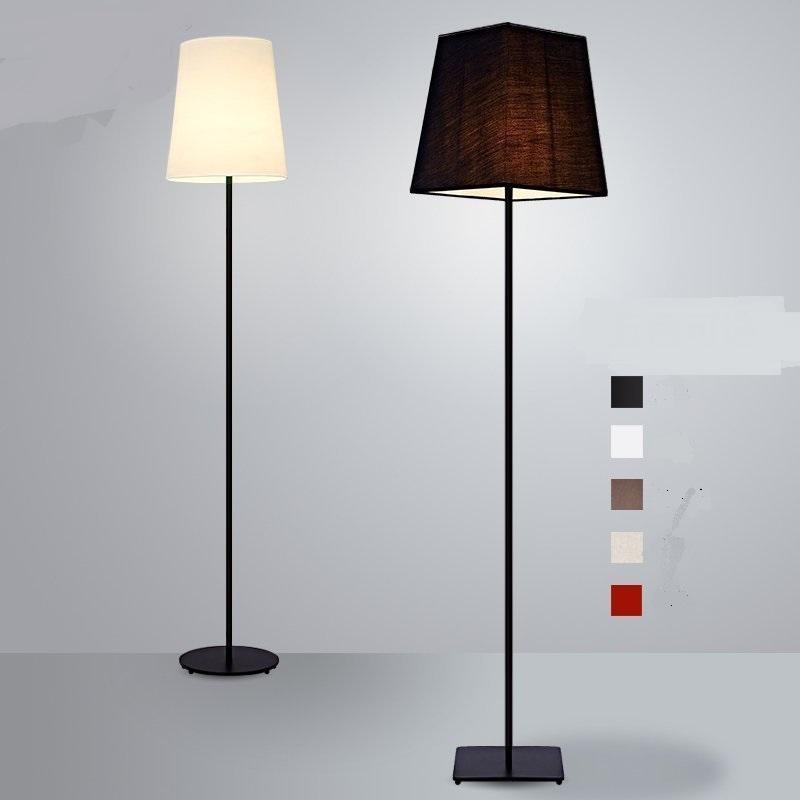 

Floor Lamps Lamp Creative American Living Room Bedroom Study Fishing Light Cloth Table Modern Simple Bedside