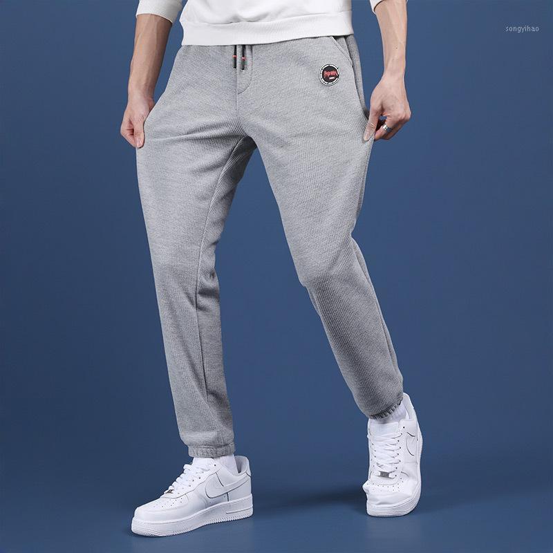 

Men's Pants Joggers Men Sweatpants Loose-closed Spring Autumn Casual Thin All-match Clothing Plus Size 8XL, Gray