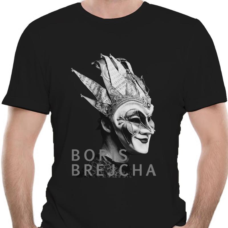 

Men's T-Shirts Boris Brejcha Mask T-shirt Men Short Sleeve Cotton Fashion Tops Clothing, White;black