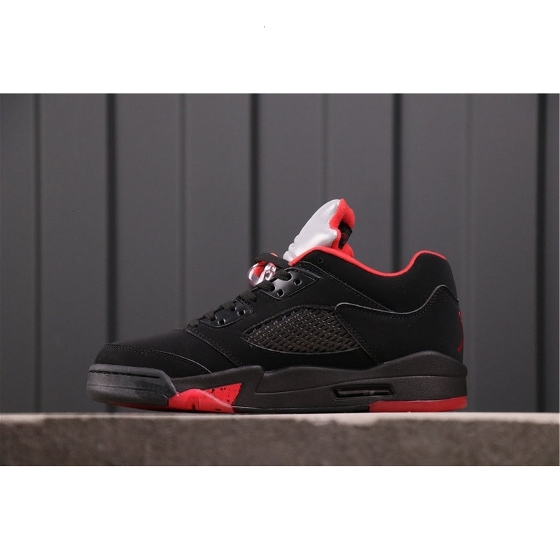 

Good Quality Jumpman 5 Low Alternate Basketball Shoes Black New Collaboration Fashion Sport Zapatos Sneakers Ship With