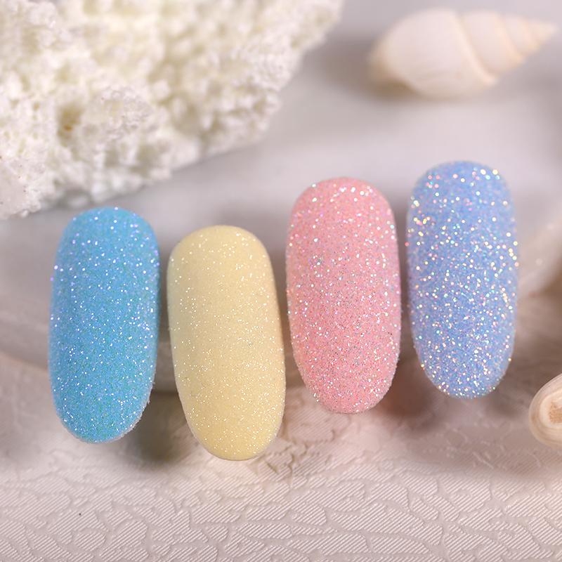 

Nail Glitter 1 Box Powder Sugar Starlight Effect Chrome Ultra-fine Colorful Art DIY Pigment Dust