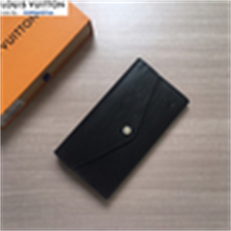 

cases brand designer luxury m60528 envelope wallet black women real leather long wallets chain wallet pouches key card holders phone purse c, Red;black