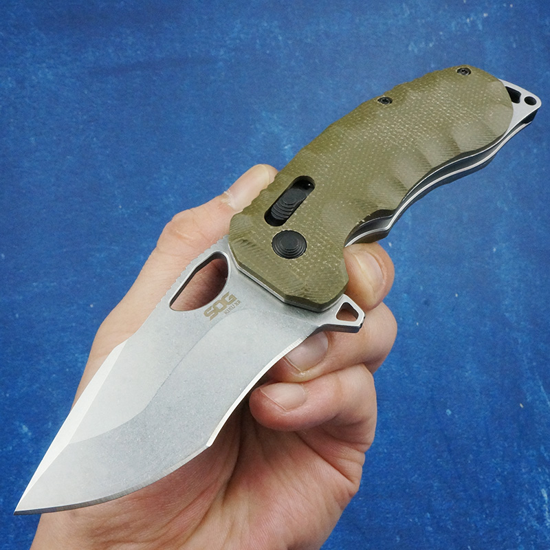 

D2 Steel Blade SOG Kiku XR Outdoor Knives Tactical Survival Utility Folding Knife Hunting Camping Pocket EDC Tools Micarta Handle