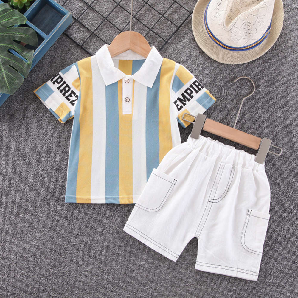 

Children's summer suit for boys, White