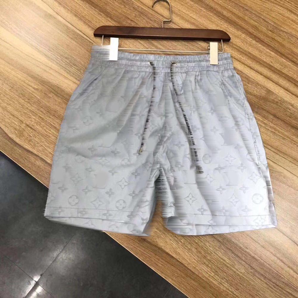 

2021 Fashion Mens designer Shorts High Street Relaxed Short pants for Men letter printed casual Hip Hop Streetwear Style trousers, White;black