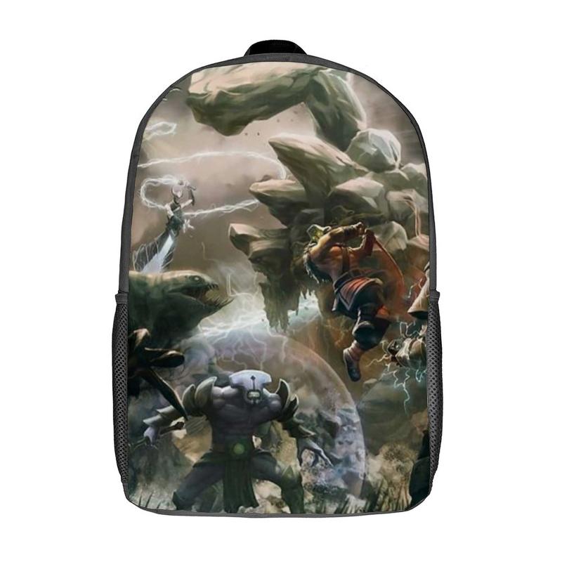 

Backpack Dota Backpacks Teenage Big Leisure Polyester Back To School Bags