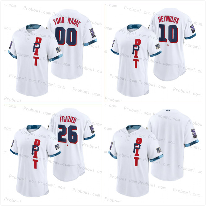 

2021 All Star Game Baseball 26 Adam Frazier Jersey 55 Josh Bell Chris Archer 6 Starling Marte Corey Dickerson Cole Tucker Jameson Taillon Jung Honus Pirates Custom, Blank-white