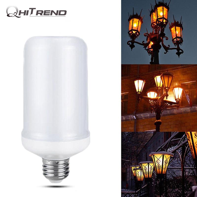 

Lawn Lamps E27 Led Flame Lamp Effect Light Bulb 110V 220V Flickering Emulation Fire Lights 6W