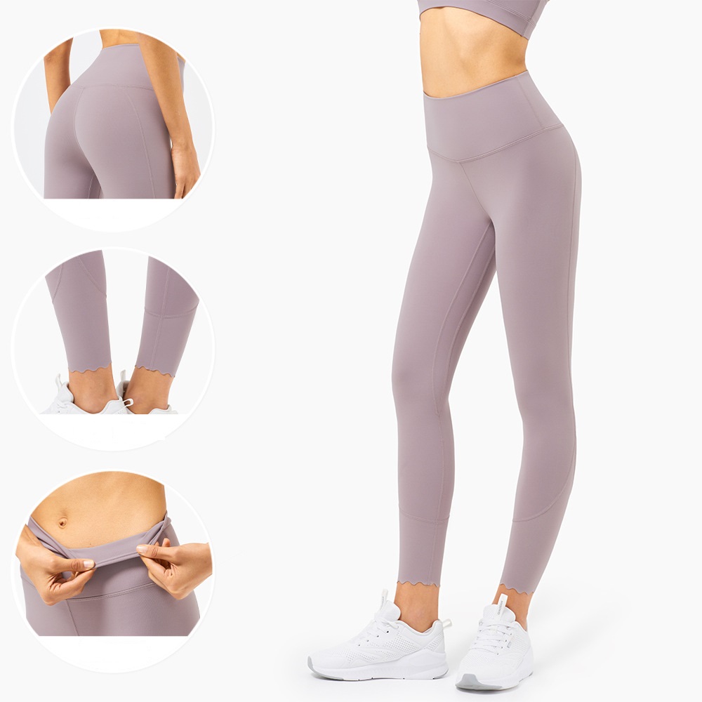 

NWT 2021 Squatproof High Waist Sexy 7/8 Leggings 4-way Stretch with super quality Tight Buttery Soft Fabric Gym Tight, White