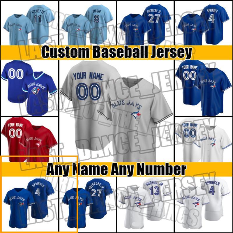 

Blue Jays Vladimir Guerrero Jr George Springer Jersey Toronto Jersey Marcus Semien Bo Bichette Jerseys Lourdes Gurriel Jr. Cavan Biggio x2sv, Multi