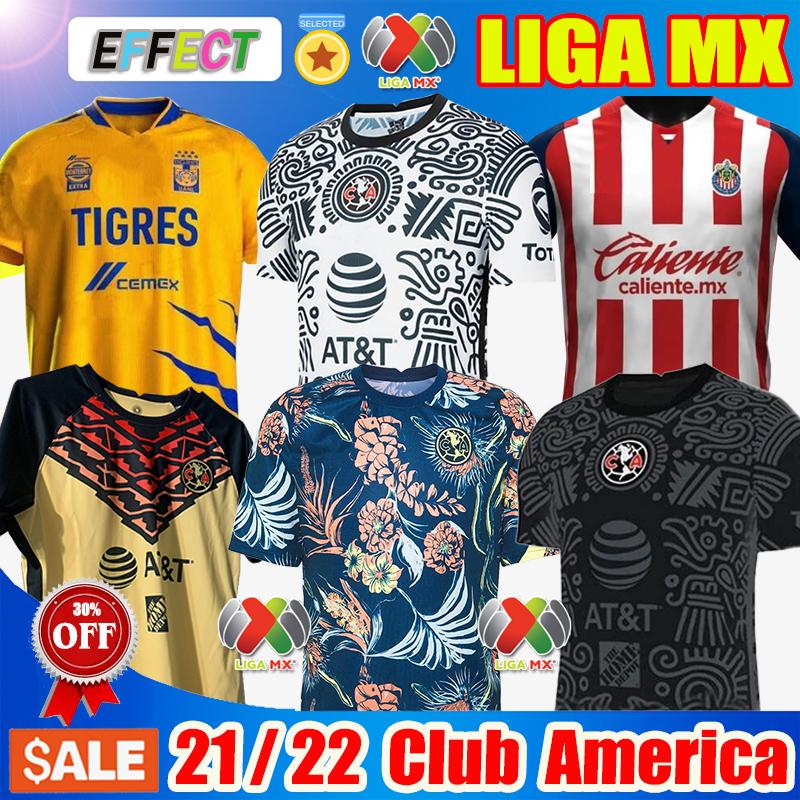 

20 21 22 Club America Home Away Soccer Jerseys 2021 2122 UNAM Third LEON UANL Tigres Chivas Guadalajara 115 year 115th Cruz Azul kit Camisas de Futebol Football Shirts, Cruz azul 2021 away white