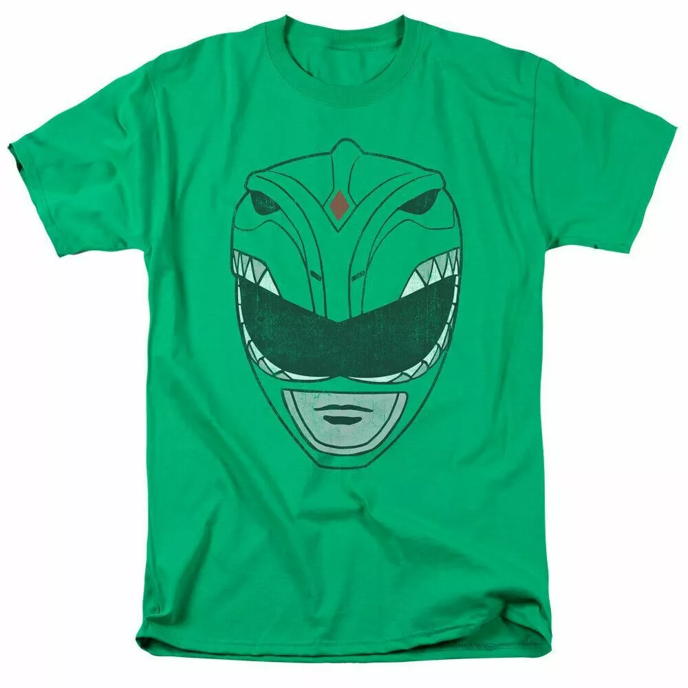 Mighty Morphin Power Rangers Green Ranger T Shirt Mens Licensed Kelly Green-image-693917352