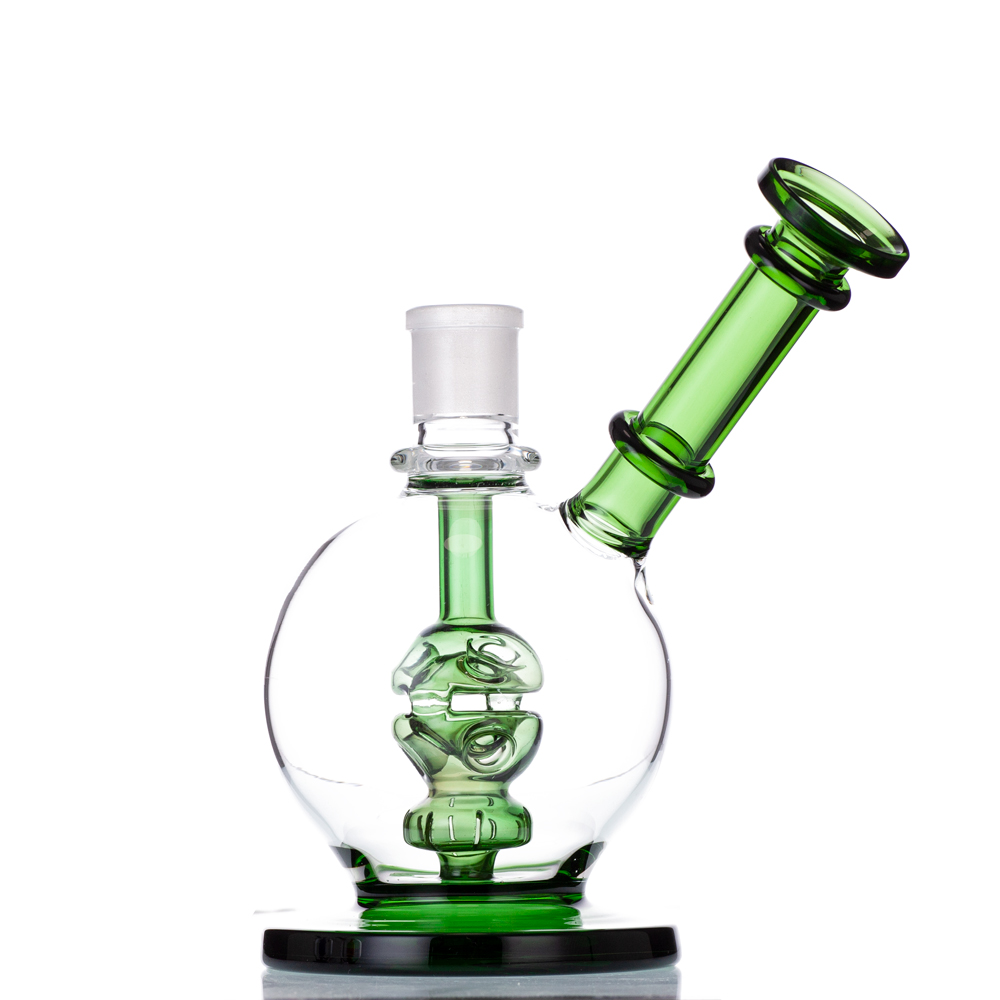 

Hookahs Dab Rigs Bongs bang Heady watter Pipe Feb Egg Filter 6.8 Inch green 18.8mm Joint with Quartz Banger
