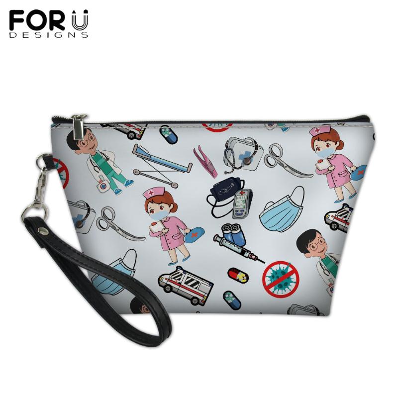 

Bag Make Up Women Leather Travel Cosmetic Case Washing Toiletry Kit Organizer Neceser Drop Bags & Cases