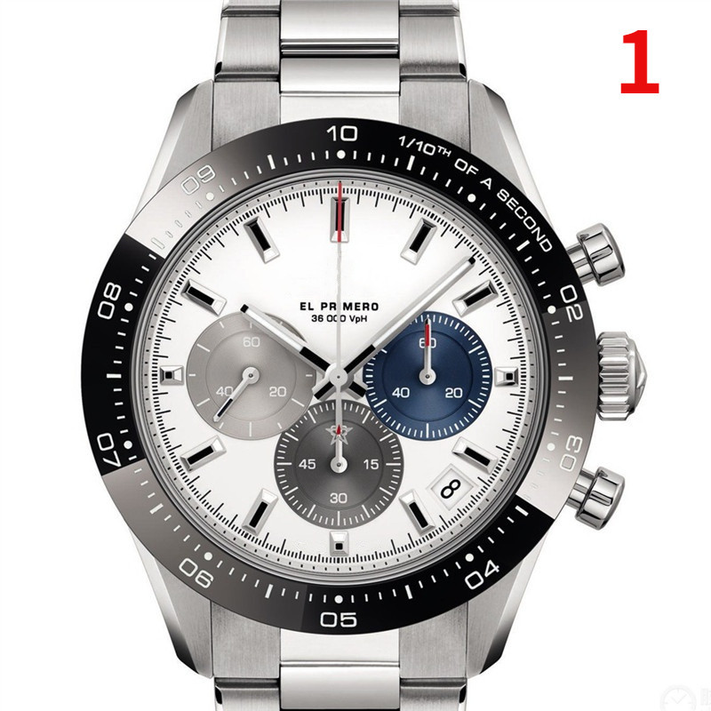 

2021 high quality Men Luxury Watches six stitches series All dials work Mens quartz Watch Top brand Steel Strap clock Fashion Round shape ZEN