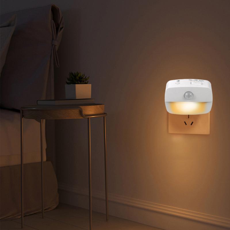 

Night Lights Wall Lamp LED Human Body Induction Light Room Staircase Corridor Lighting European Standard Lamps Home Decoration