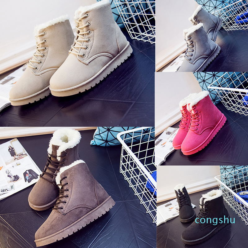 Women's Australia Classic tall Boots Women girl boots Boot Snow Winter boots fuchsia black blue red leather shoes