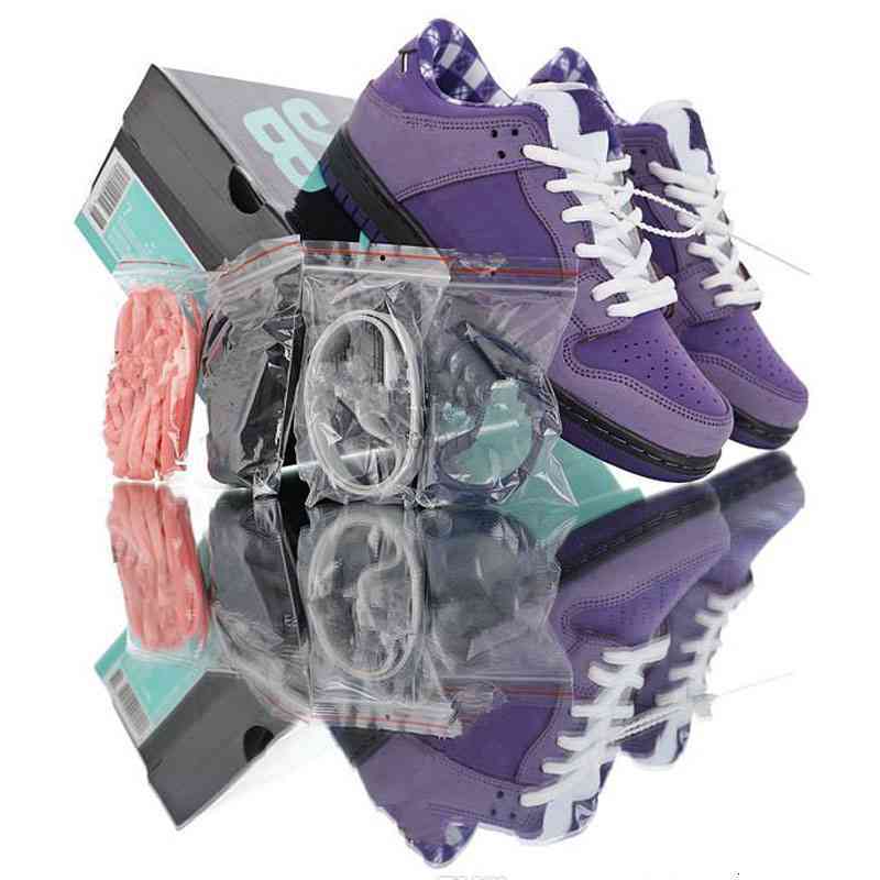 

Shoes With LogoConcepts x SB Low Purple Lobster Green Yellow Red Blue Kids Mens What The Dunk Paris