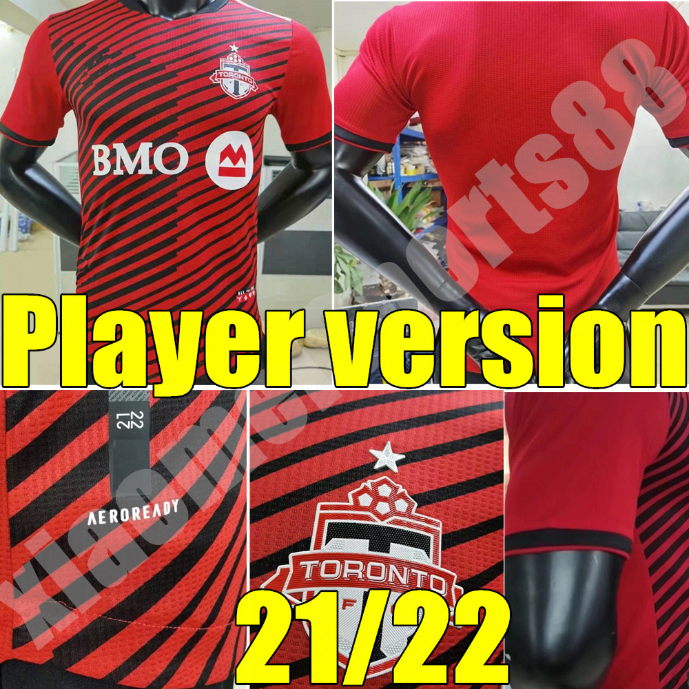 

Player Version Men 2021 2022 Toronto FC soccer Jerseys home 21 22 camisetas Bradley ALTIDORE Pozuelo AKINOLA OSORIO P. PIATTI football shirts uniform