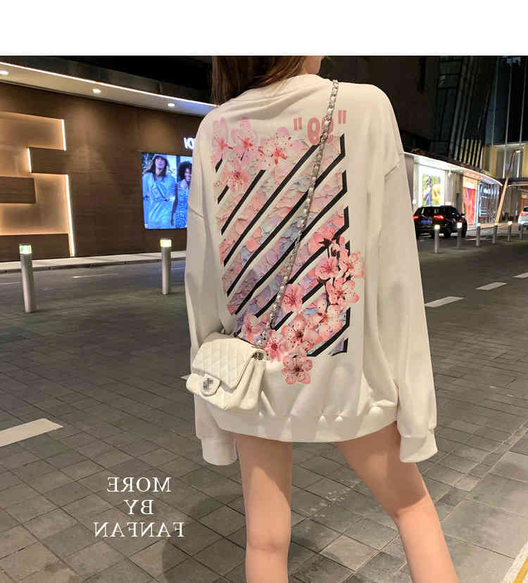 

Ch family 21 autumn net red fried Street white sweater women's new autumn thin medium and long coat, Black