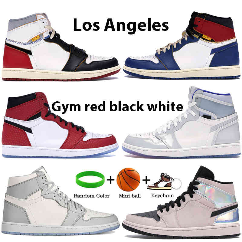 

Gym Red Los Angeles Black Blue Toe White 1s Bbasketball Shoes 1 High Zoom White Racer Blue Fearless Black Running Sneakers, P5-zoom fearless black