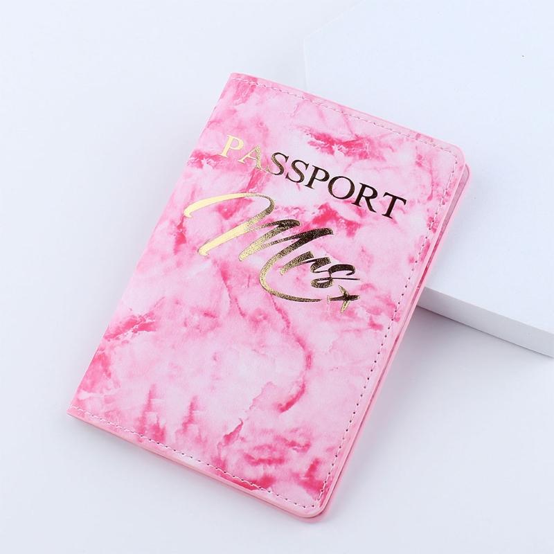 

Card Holders Passport Travel Holder Protector Cover Wallet PU Leather For Mens Ladies PinkCard, Gray