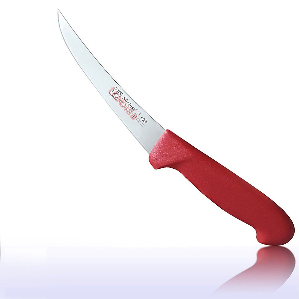 

Surbisa 61113 High Quaity Professiona Stainess Stee Meat Butcher Deboning Bone Stripping Rib Ceaning Made in Turkey
