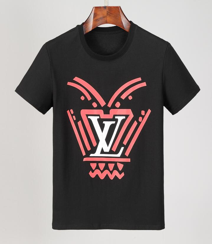 

2021 summer mens t shirt fashion simple pure cotton black and white Couples clothing casual high-quality letter embroidery M-3XL#652, White;black
