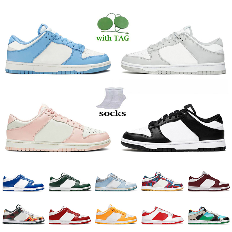 

2022 Fashion OG Dunks Low Women Mens Running Shoes Coast Grey Fog Orange Pearl UNC White Black Trail Parra Abstract Art Skateboard Trainers Sports Sneakers Size 36-45, C10 cactus jack 36-45