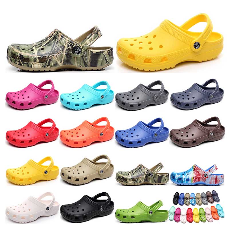 

147 hotsale fashion Sandals Slip On Casual Beach Waterproof Shoes men Classic Nursing Clogs Hospital Women Slippers Work Medical, Black