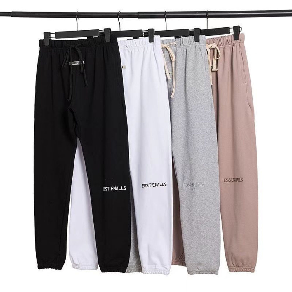 

Pants casual loose fashion street letter large size, White