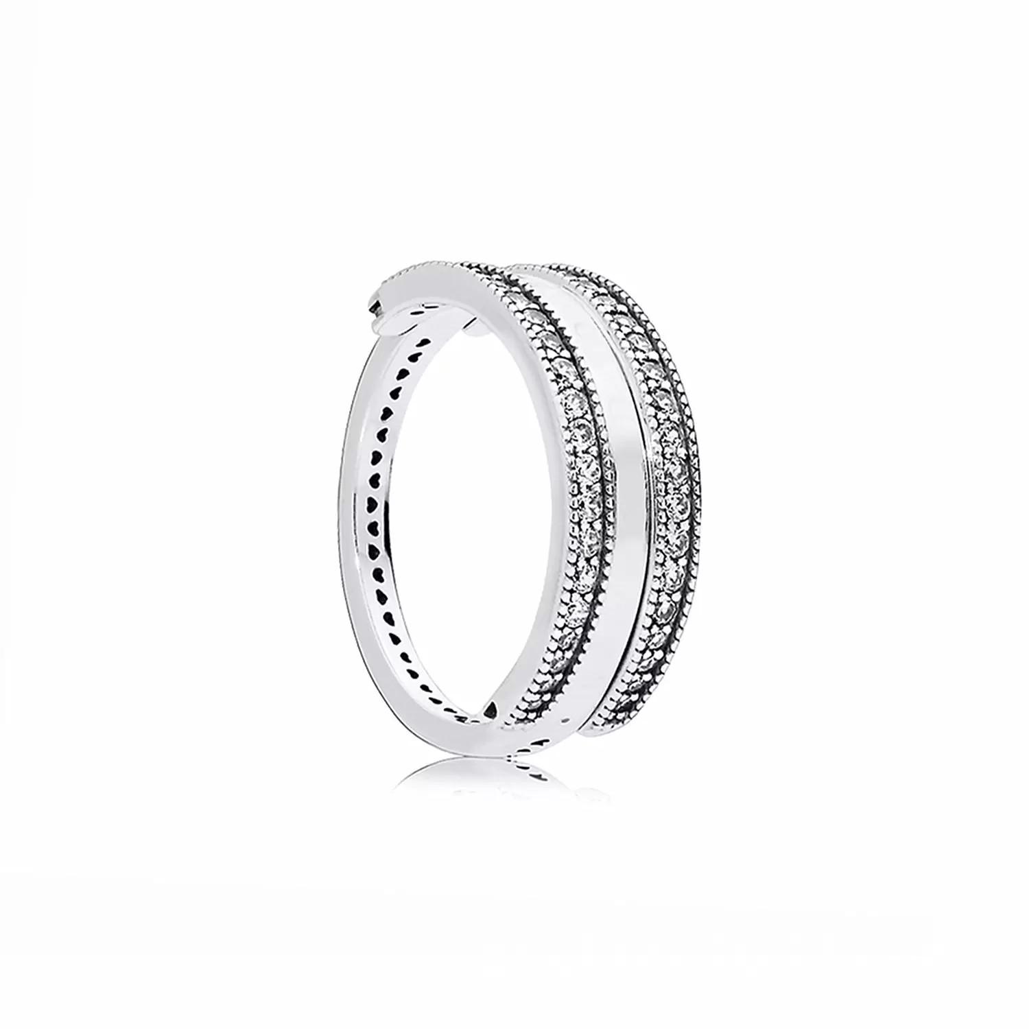 

Factory wholesale 925 Sterling Silver Flipping Hearts Ring Fit Jewelry Engagement Wedding Lovers Fashion Ring For Women