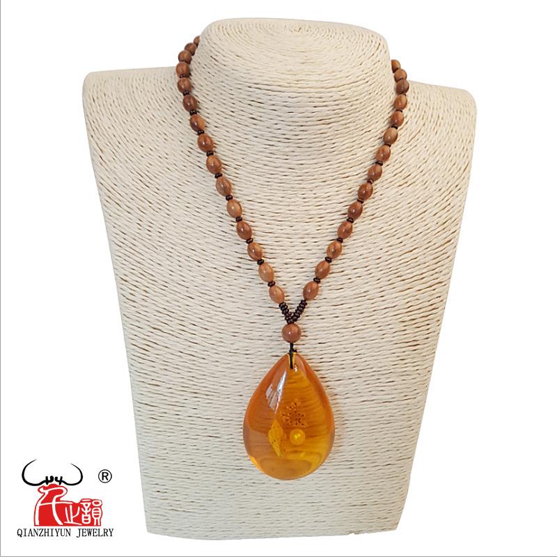 

Pendant Necklaces Imitation Sweater Chain Long Style With Autumn And Winter Clothing Women Hanging Accessories