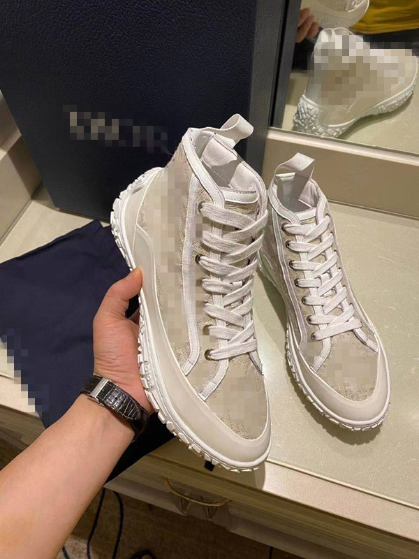 

Dio Fashion 21SS oblique printing platform high-quality men's and women's triple retro shoes, shoe size 35-46 MJKJJ001
