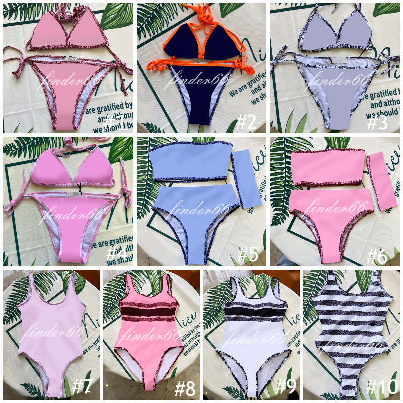 

Fashion Mix 20 Styles Women Swimsuits Bikini set Multicolors Summer Time Beach Bathing suits Wind Swimwear High Quality, #2
