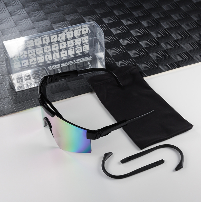 

2021 Cycling SunGlasses UV400 Outdoor No Polarized Sports Eyewear Fashion Bike Bicycle Sunglasses Mtb Goggles with Case