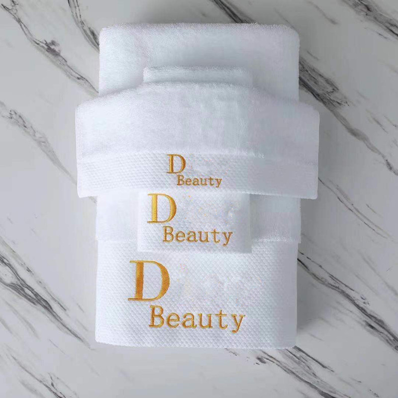 

summer style bath hand face towel fashion embroidery towels set high quality top classic home gift