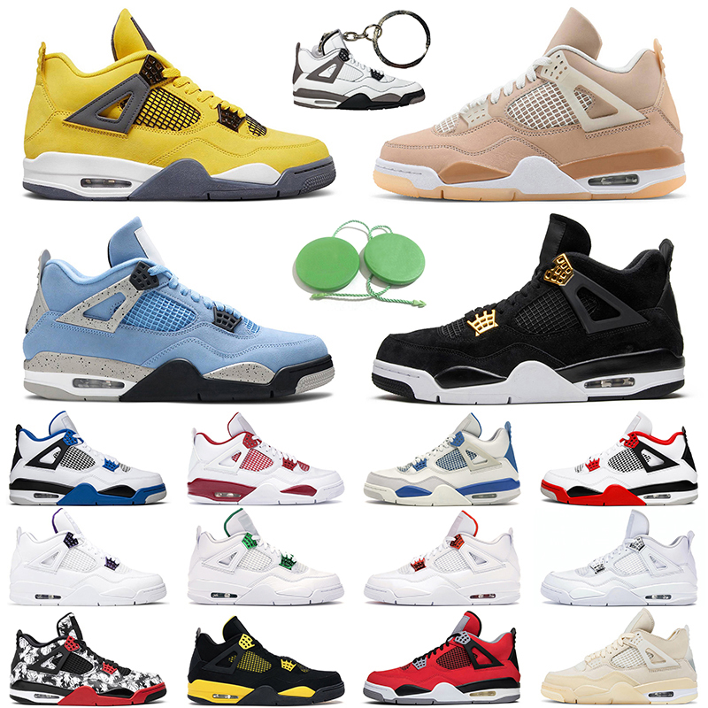 

Jumpman 4 Mens Basketball Shoes 4s Cactus Jack Black Cat White Cement Fire Red Nostalgia. University Blue Men Womens Trainer, # 1