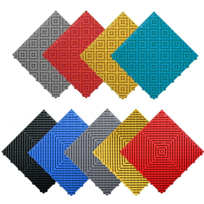 

Car Sponge Garage Floor 40x40cm Beauty 4S Shop Plastic Splicing Grille Mats Wash Square Drain Grid Mat For Used