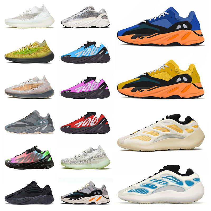

With Original Box Kanye West 700 V2 Mens Womens 380 Running Shoes Azael Kyanite Safflower Vanta Utility Black Alien Calcite MNVN Sports Sneakers V3 Men Women Trainers, A1 srphym 36-45