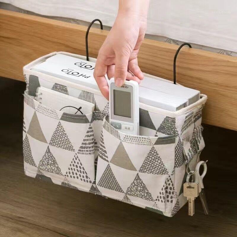 

Storage Baskets Multi Pockets Dormitory Bedside Hanging Basket Bags Bed Side Organizer