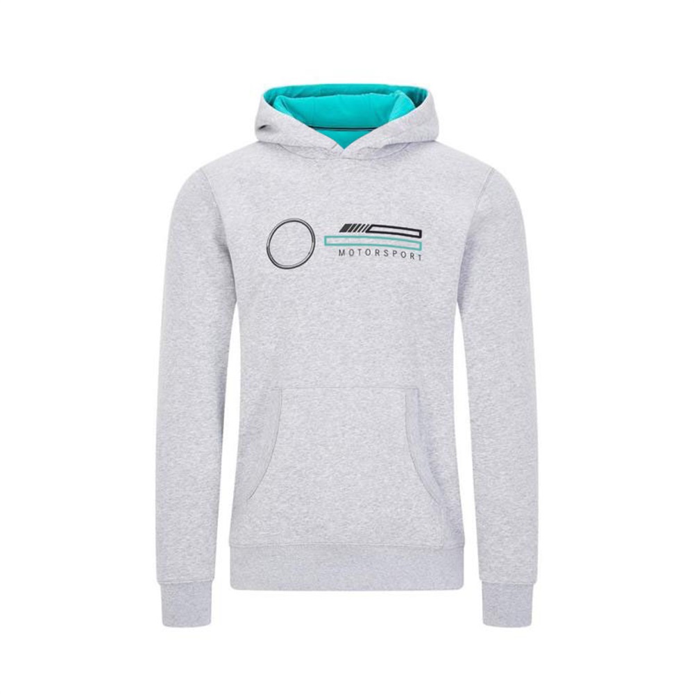 

F1 Team Jacket 2021 Thin Fleece Windproof Hooded Pullover Sweater Formula One Fan Clothing Customized The Same Style